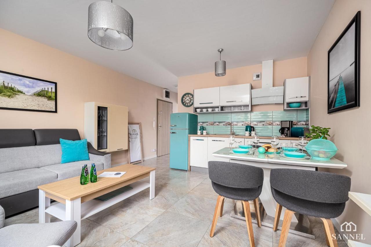 Apartament Lazure Przy Lesie-Sloneczne Tarasy Dziwnowek-Sannel Apartments For Rent ภายนอก รูปภาพ