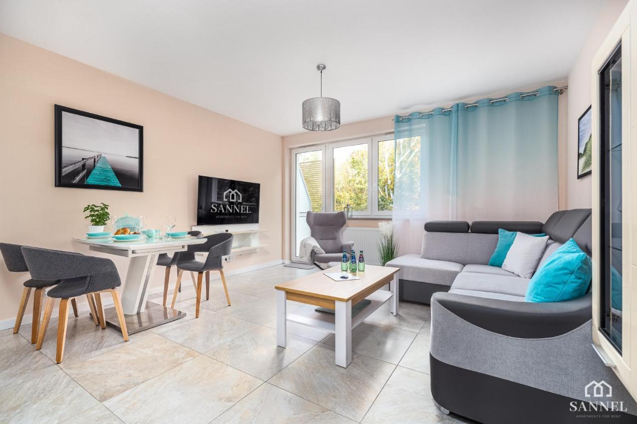 Apartament Lazure Przy Lesie-Sloneczne Tarasy Dziwnowek-Sannel Apartments For Rent ภายนอก รูปภาพ