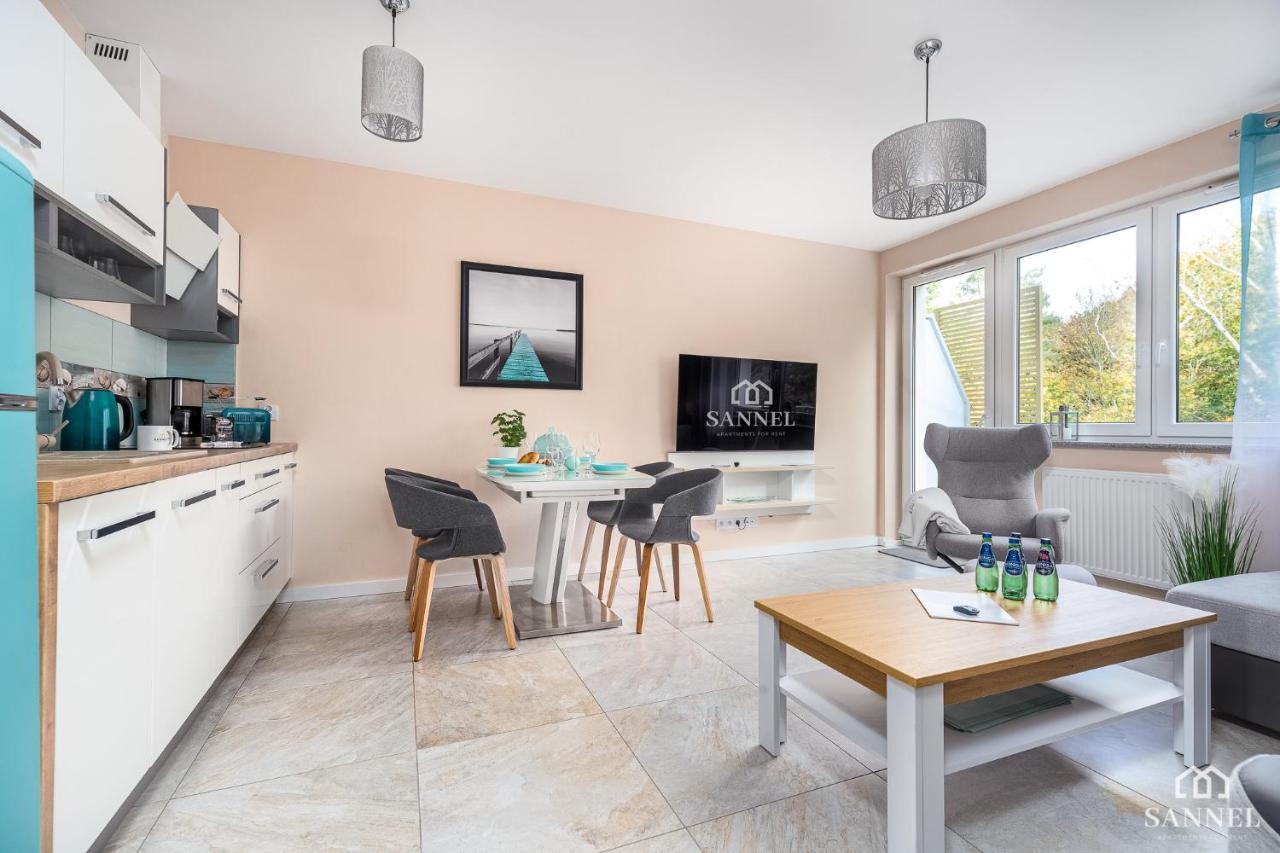 Apartament Lazure Przy Lesie-Sloneczne Tarasy Dziwnowek-Sannel Apartments For Rent ภายนอก รูปภาพ