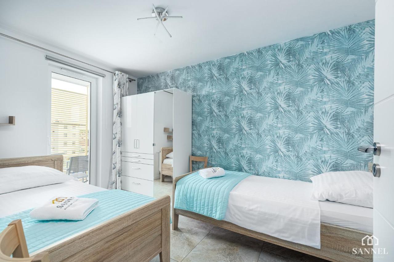 Apartament Lazure Przy Lesie-Sloneczne Tarasy Dziwnowek-Sannel Apartments For Rent ภายนอก รูปภาพ